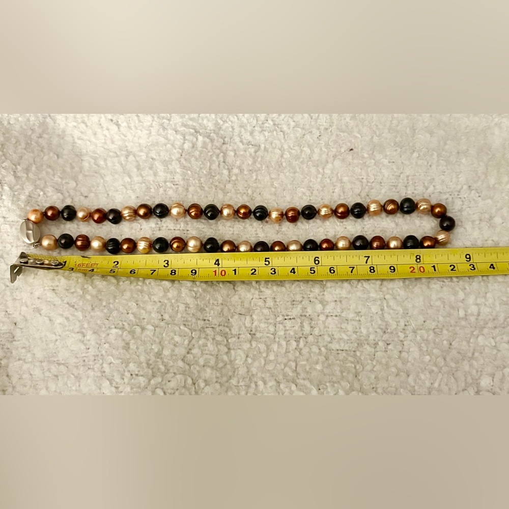 Honora Chocolate Pearl Necklace - Picture 8 of 8
